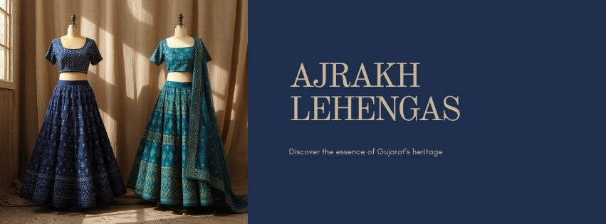 Ajrakh Lehengas Collection - Raasrang