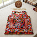 Handcrafted Kutchi Mirror Work Blouse Piece - Raasrang