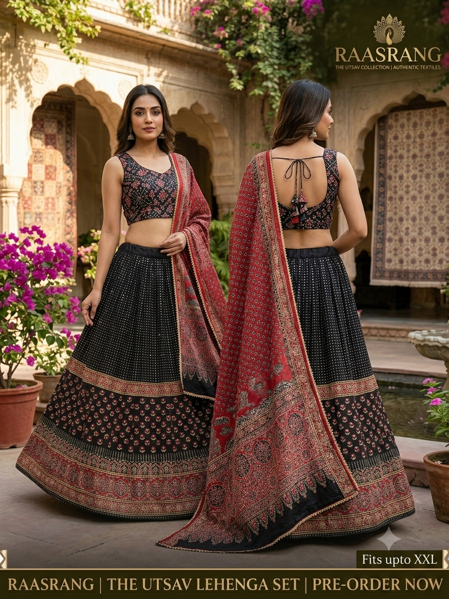 Raasrang Utsav Garba Lehenga Set