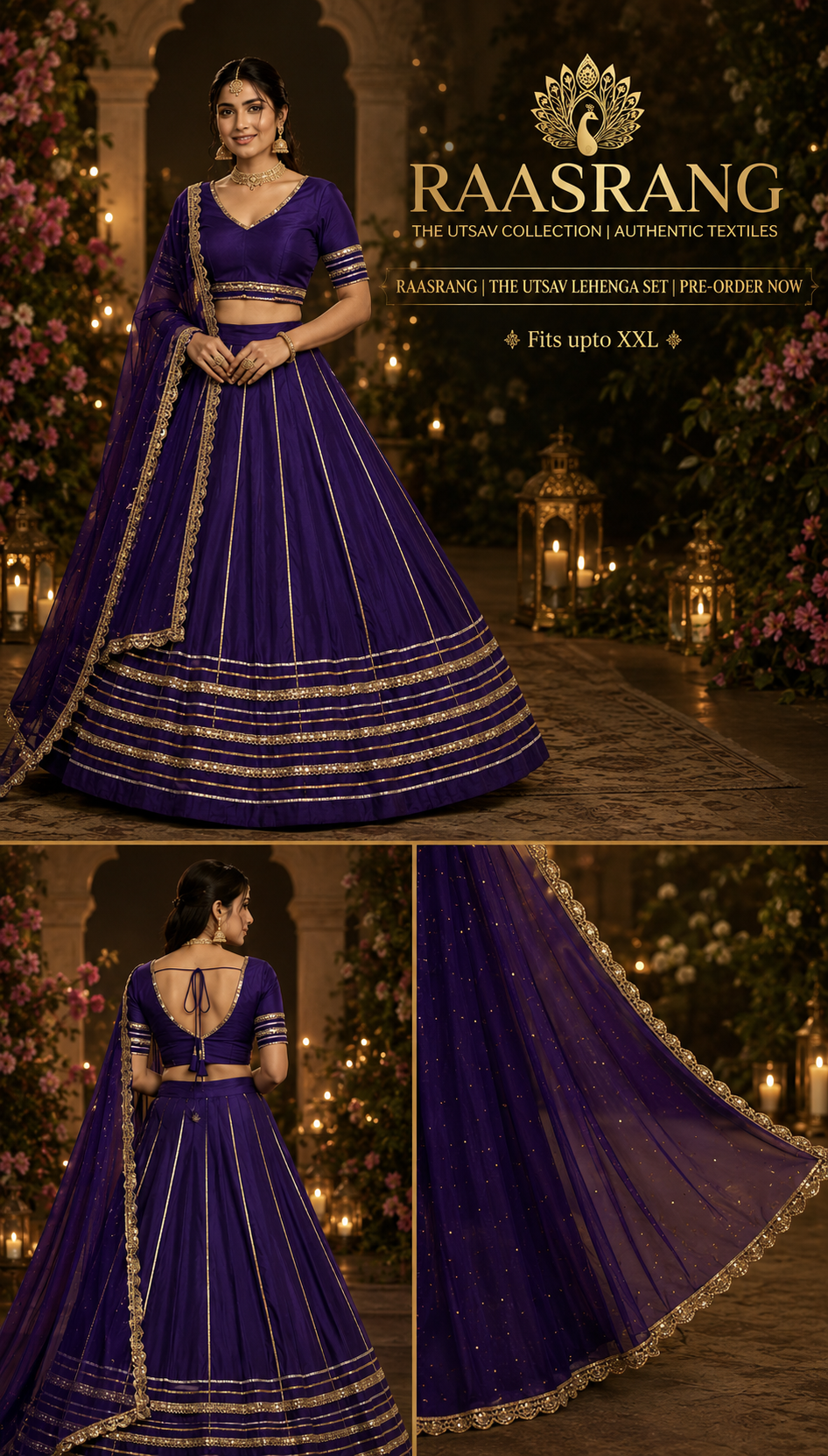 Raasrang Utsav Garba Lehenga Set